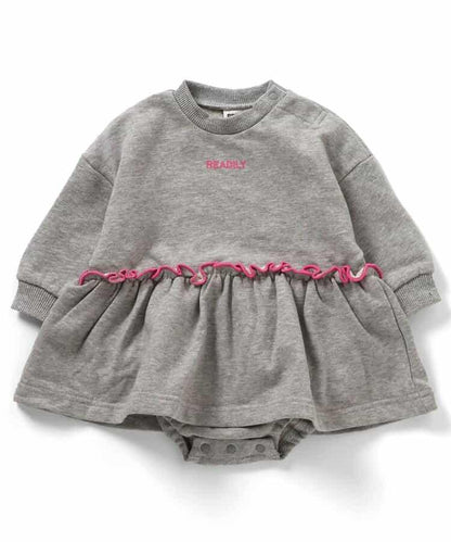 【リンク】磨毛荷葉邊連體衣