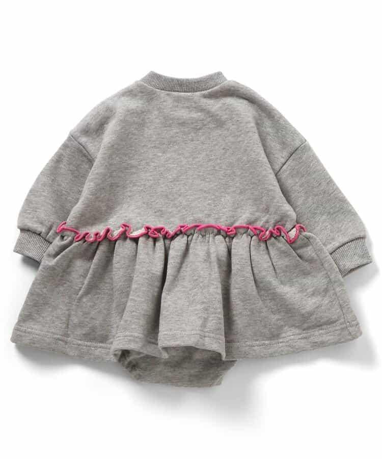 【リンク】磨毛荷葉邊連體衣