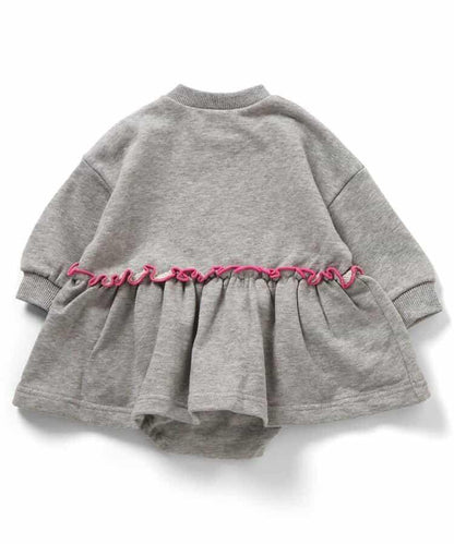 【リンク】磨毛荷葉邊連體衣