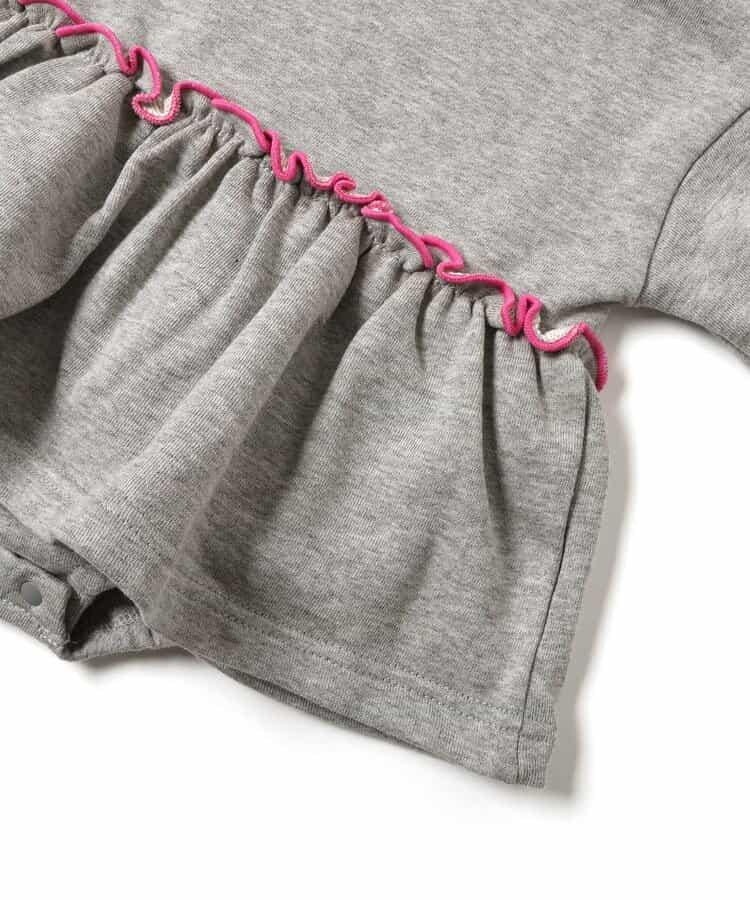 【リンク】磨毛荷葉邊連體衣