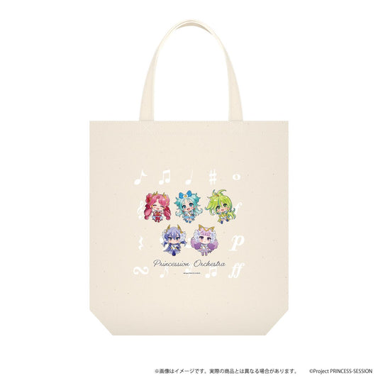 プリンセッション・オーケストラ_托特包 01/集合圖案(ここぺたver.)