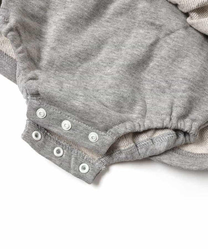 【リンク】磨毛荷葉邊連體衣