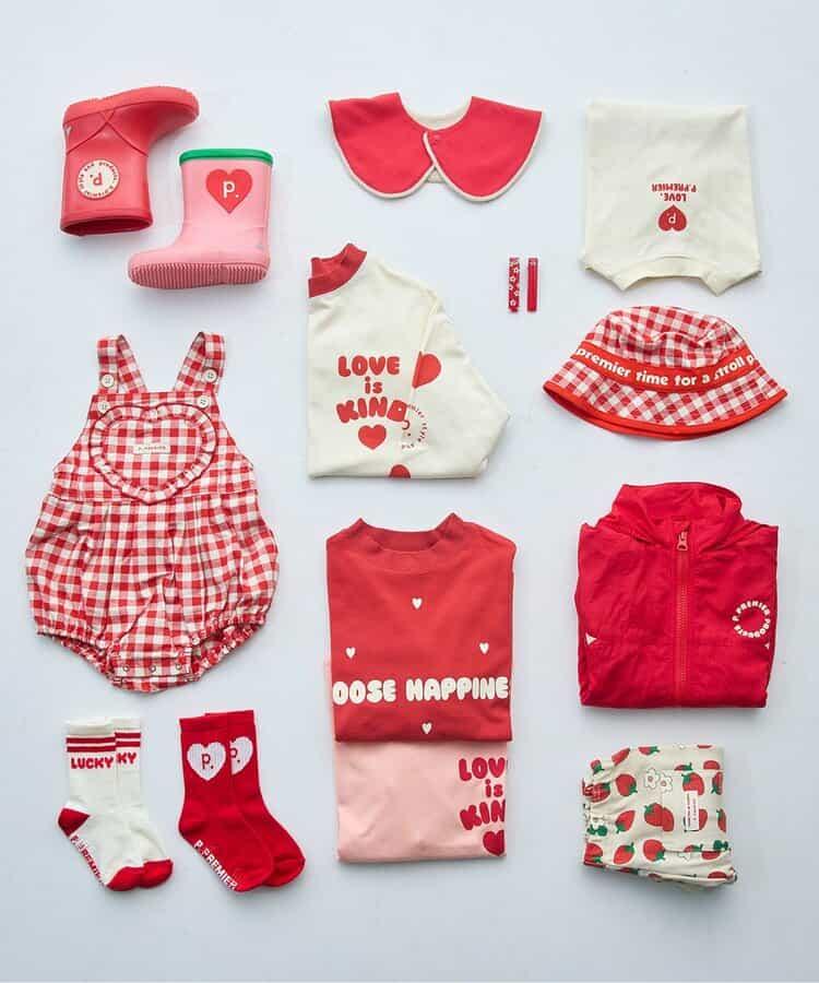 嬰兒揹帶褲&上衣套裝 Link