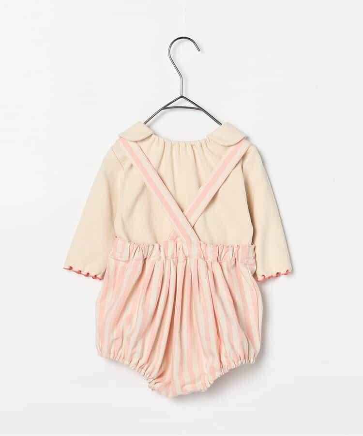 嬰兒揹帶褲&上衣套裝 Link