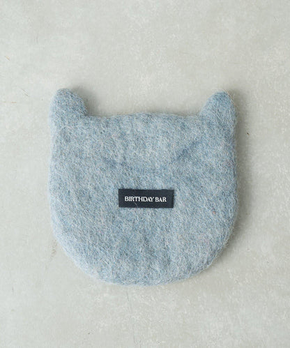 毛氈貓咪杯墊 貓