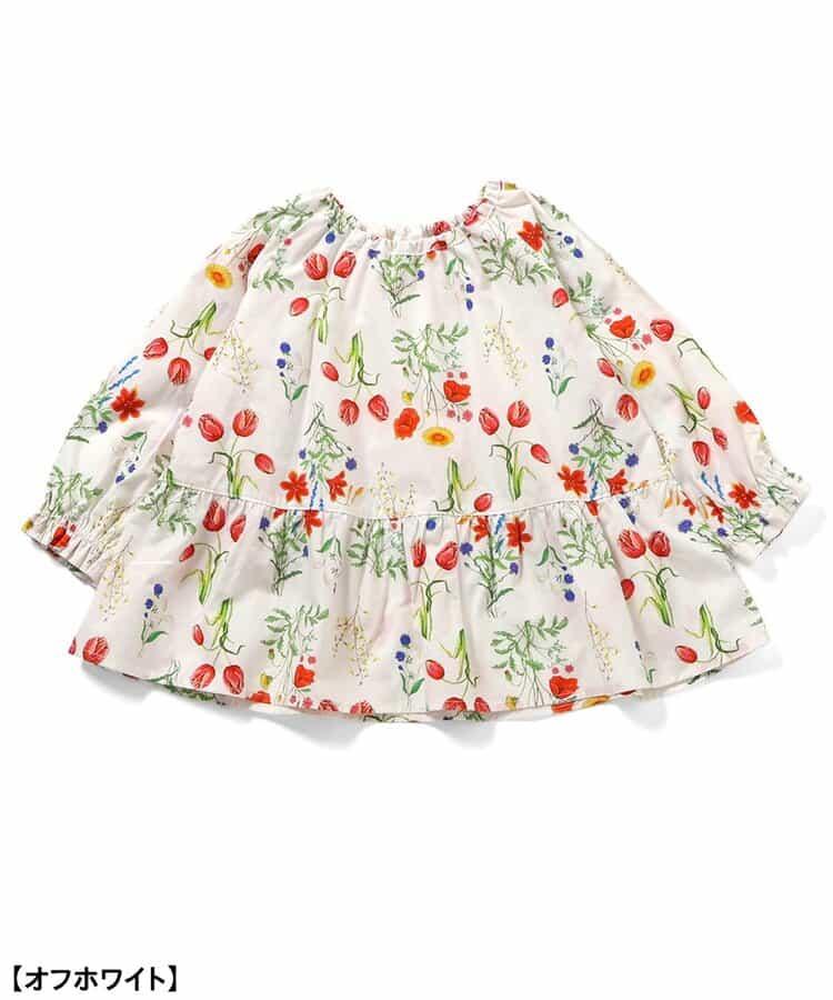 花園花卉牛奶色套裝