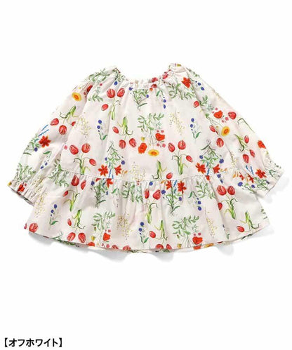 花園花卉牛奶色套裝