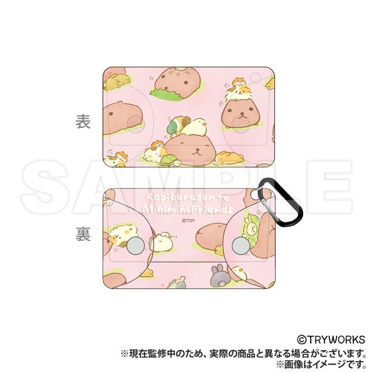 《水豚君》PVC多功能收納包 迷你朋友款