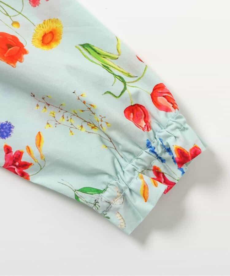 花園花卉牛奶色套裝