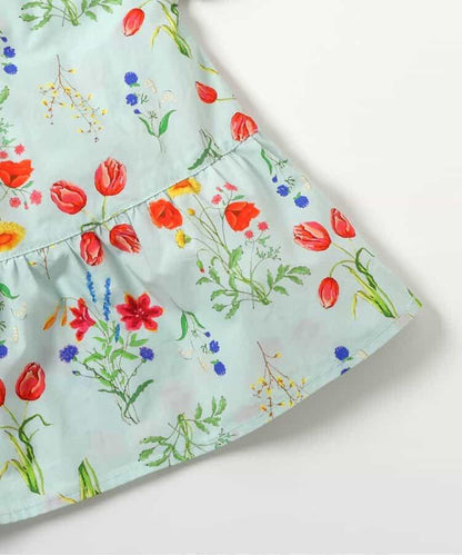 花園花卉牛奶色套裝