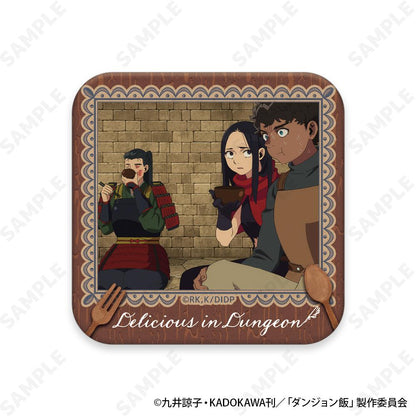 《迷宮飯》 盲盒款咀嚼方形徽章【全套BOX／8個裝】