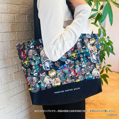 《怪物獵人物語》WILDS×ぶくぶ_托特包