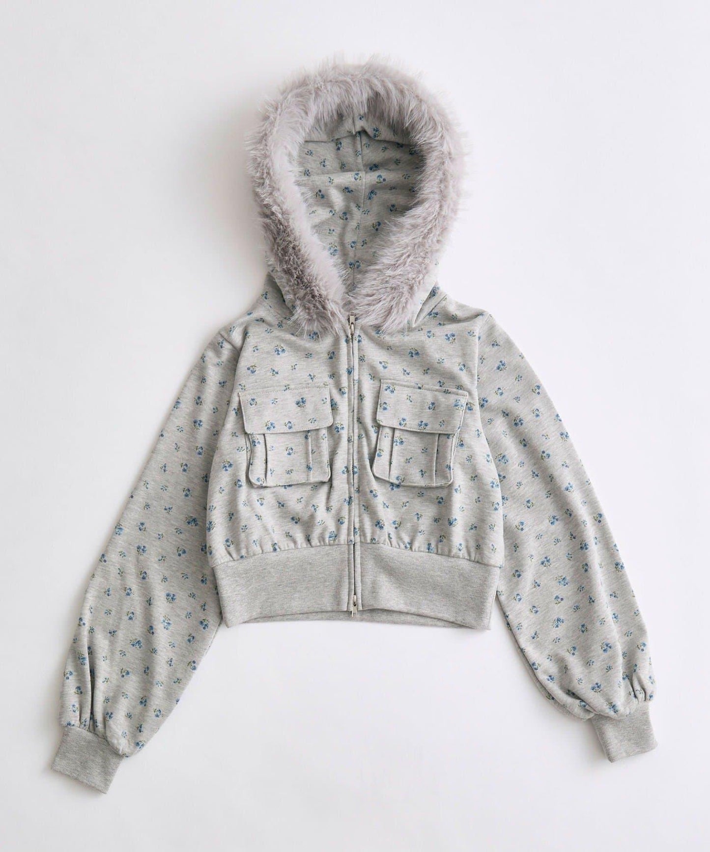 【OLIVE des OLIVE】拉鍊連帽衛衣