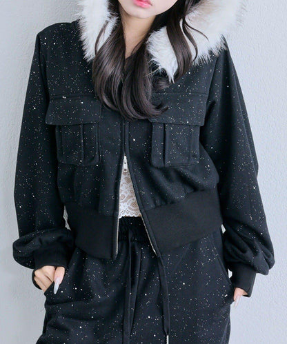 【OLIVE des OLIVE】拉鍊連帽衛衣