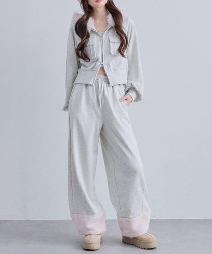 【OLIVE des OLIVE】拉鍊連帽衛衣