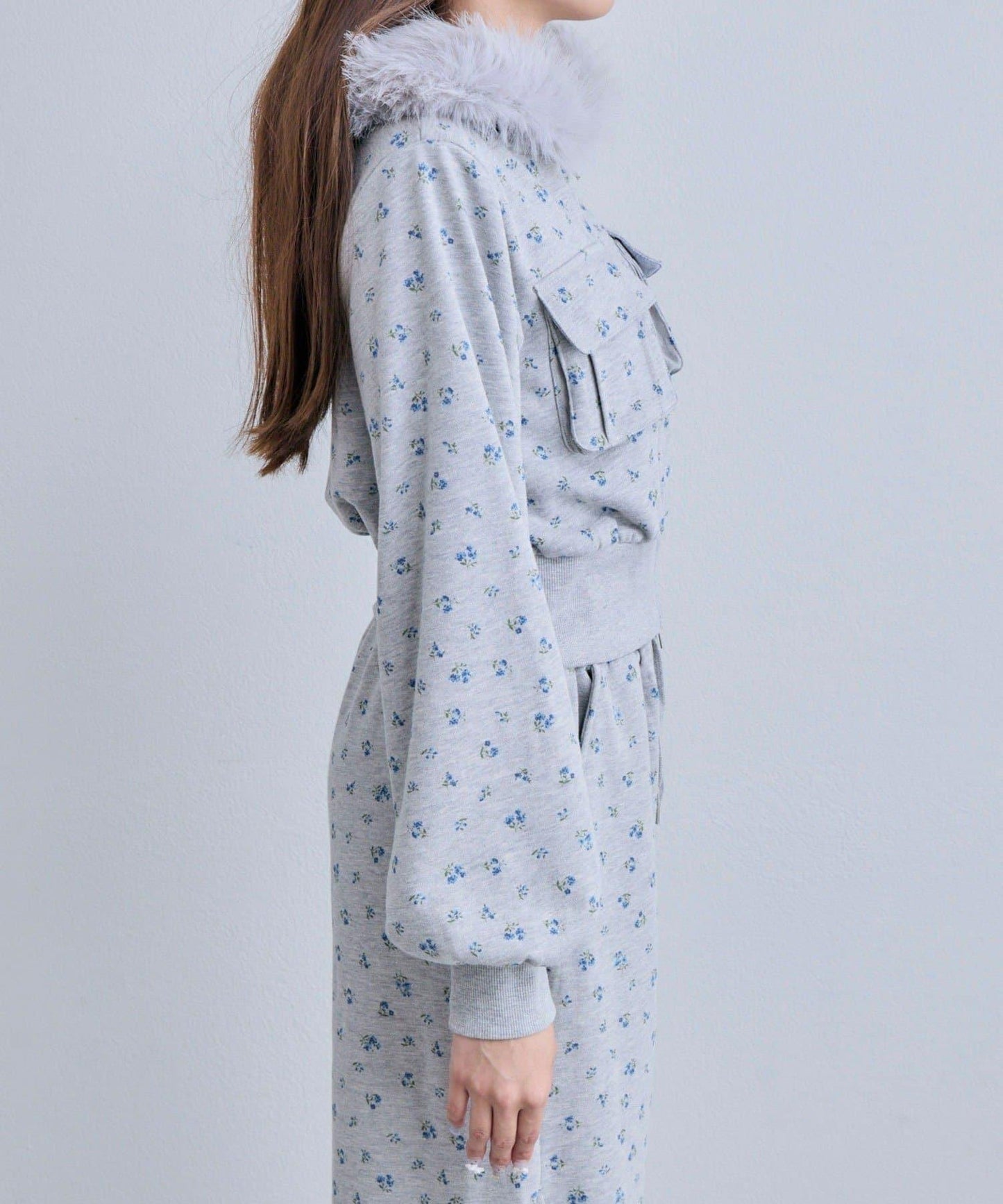 【OLIVE des OLIVE】拉鍊連帽衛衣