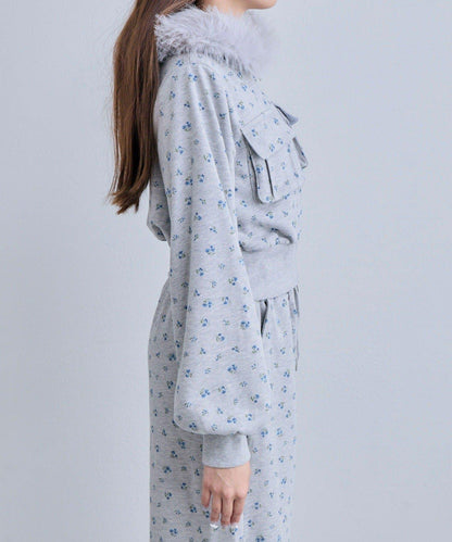 【OLIVE des OLIVE】拉鍊連帽衛衣