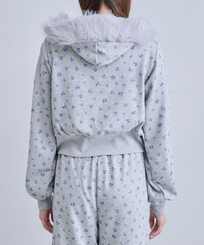 【OLIVE des OLIVE】拉鍊連帽衛衣