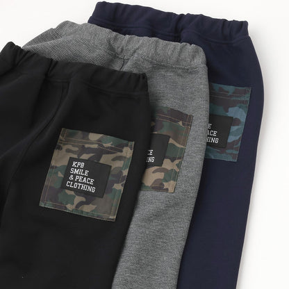 丹寧布迷彩口袋長褲