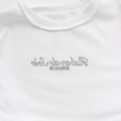 蕾絲內襯衛衣×荷葉邊T恤