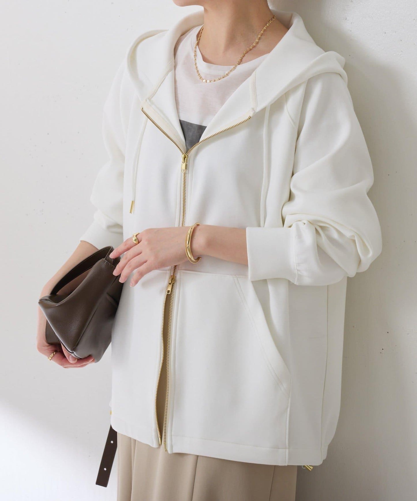 【舒適×優雅】抽繩針織衛衣/套裝