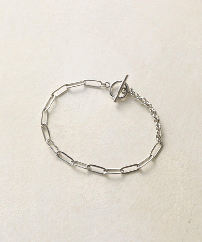 不鏽鋼混合鏈條手鍊