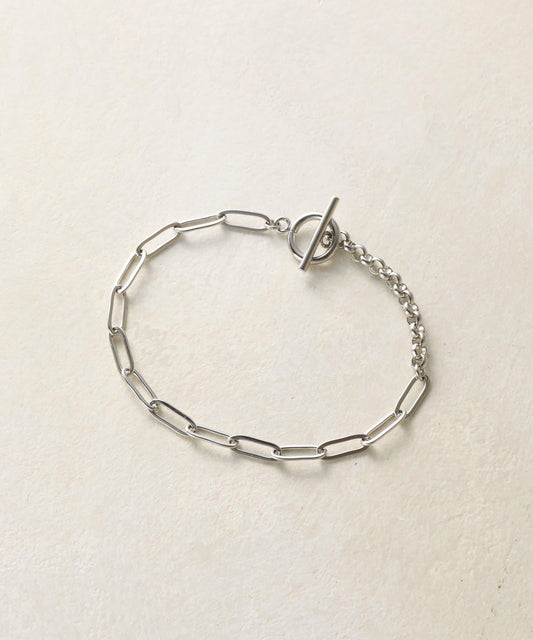 不鏽鋼混合鏈條手鍊