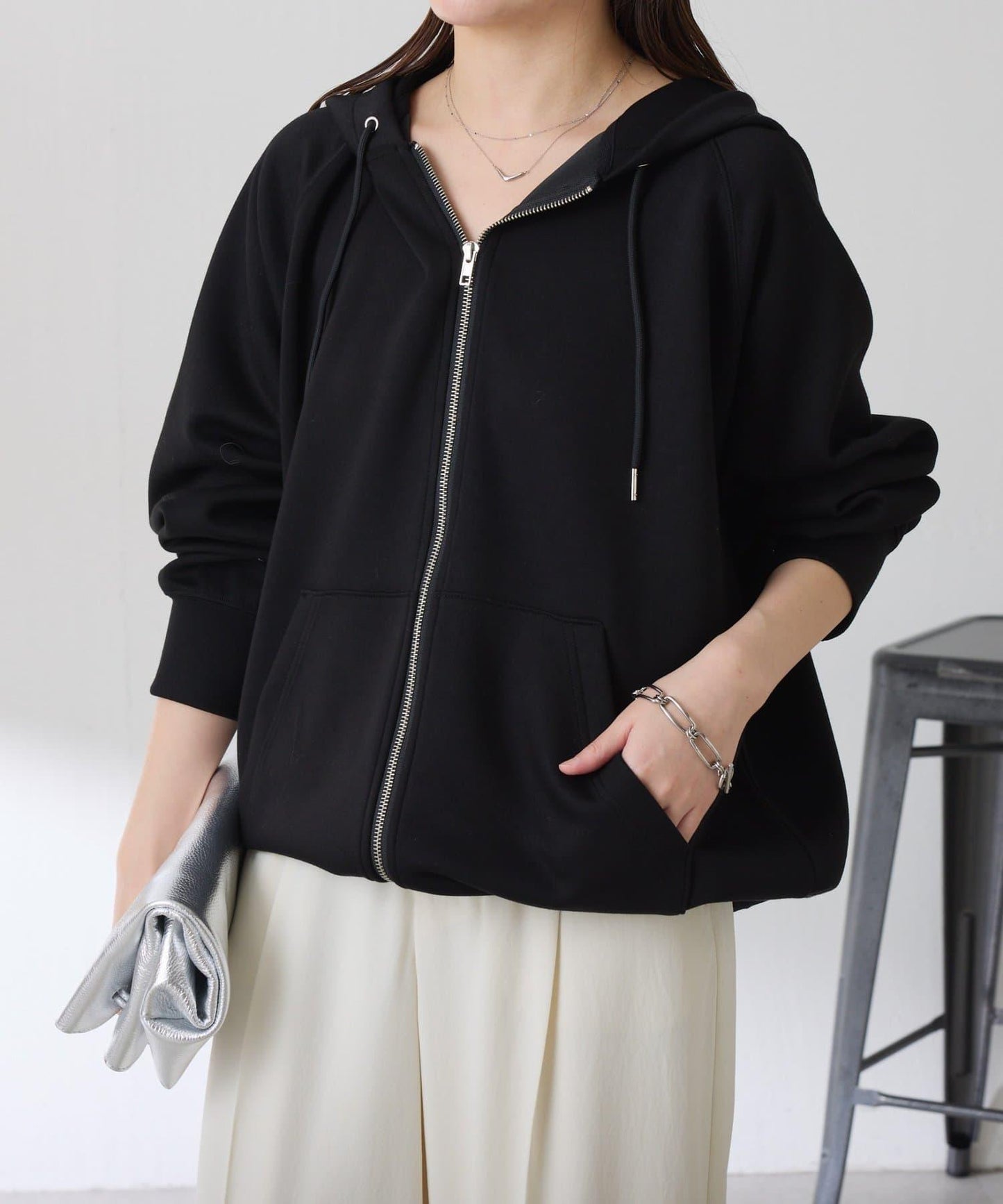 【舒適×優雅】抽繩針織衛衣/套裝