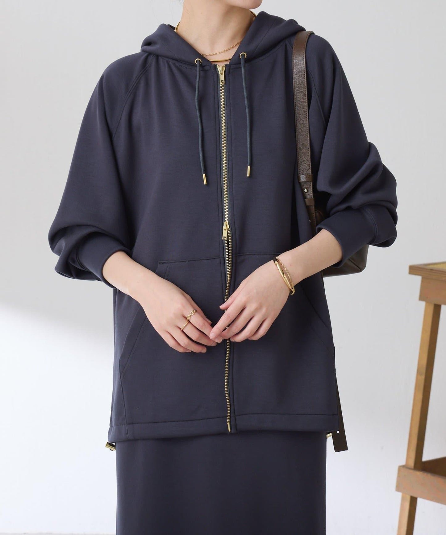 【舒適×優雅】抽繩針織衛衣/套裝