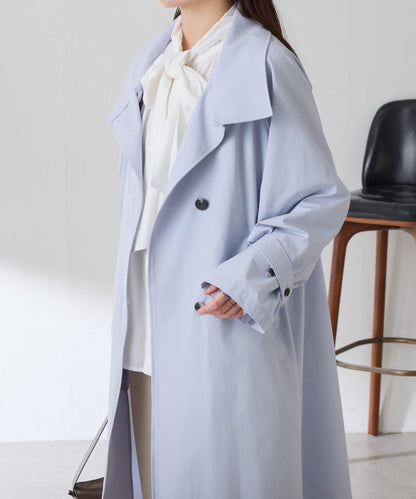 【防潑水/輕量/彈力】防潑水立領大衣