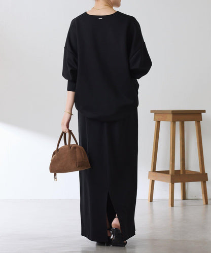 【舒適&顯瘦】針織I型裙/套裝