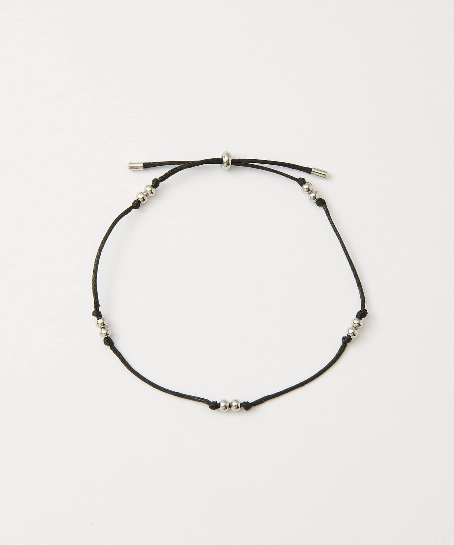 金屬光澤珍珠編織手鍊