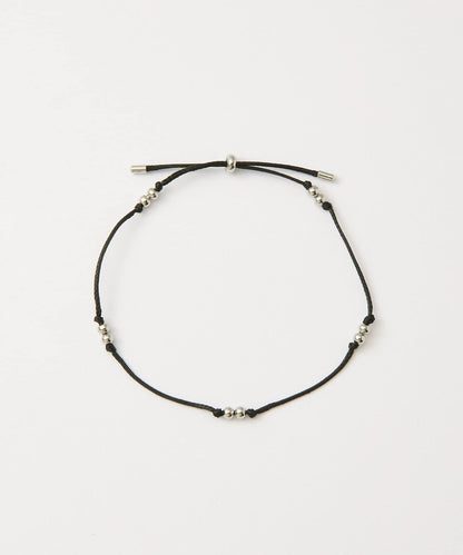 金屬光澤珍珠編織手鍊