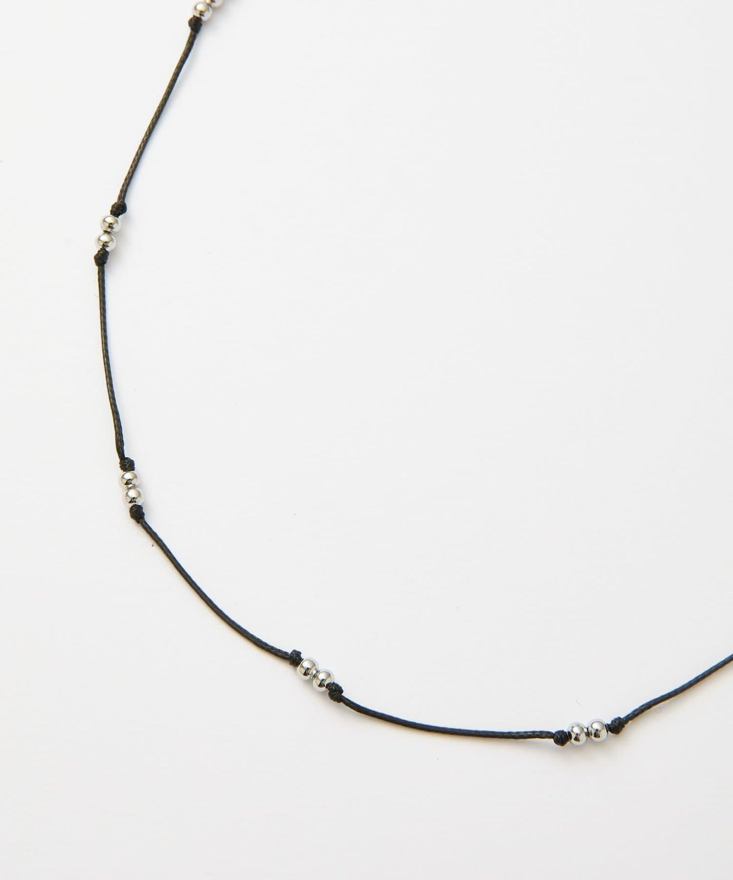 金屬光澤珍珠繩項鍊