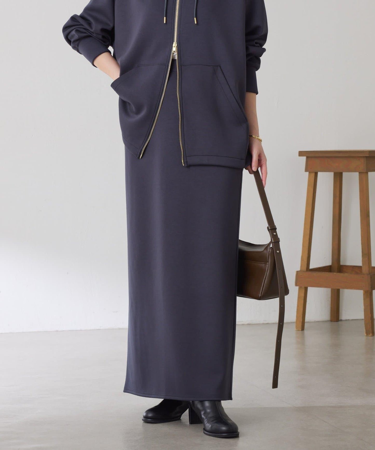 【舒適&顯瘦】針織I型裙/套裝