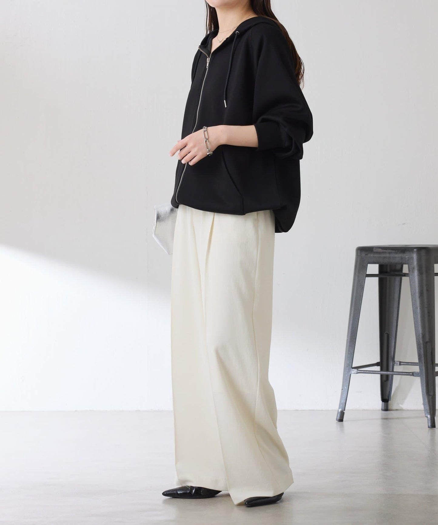 【舒適×優雅】抽繩針織衛衣/套裝