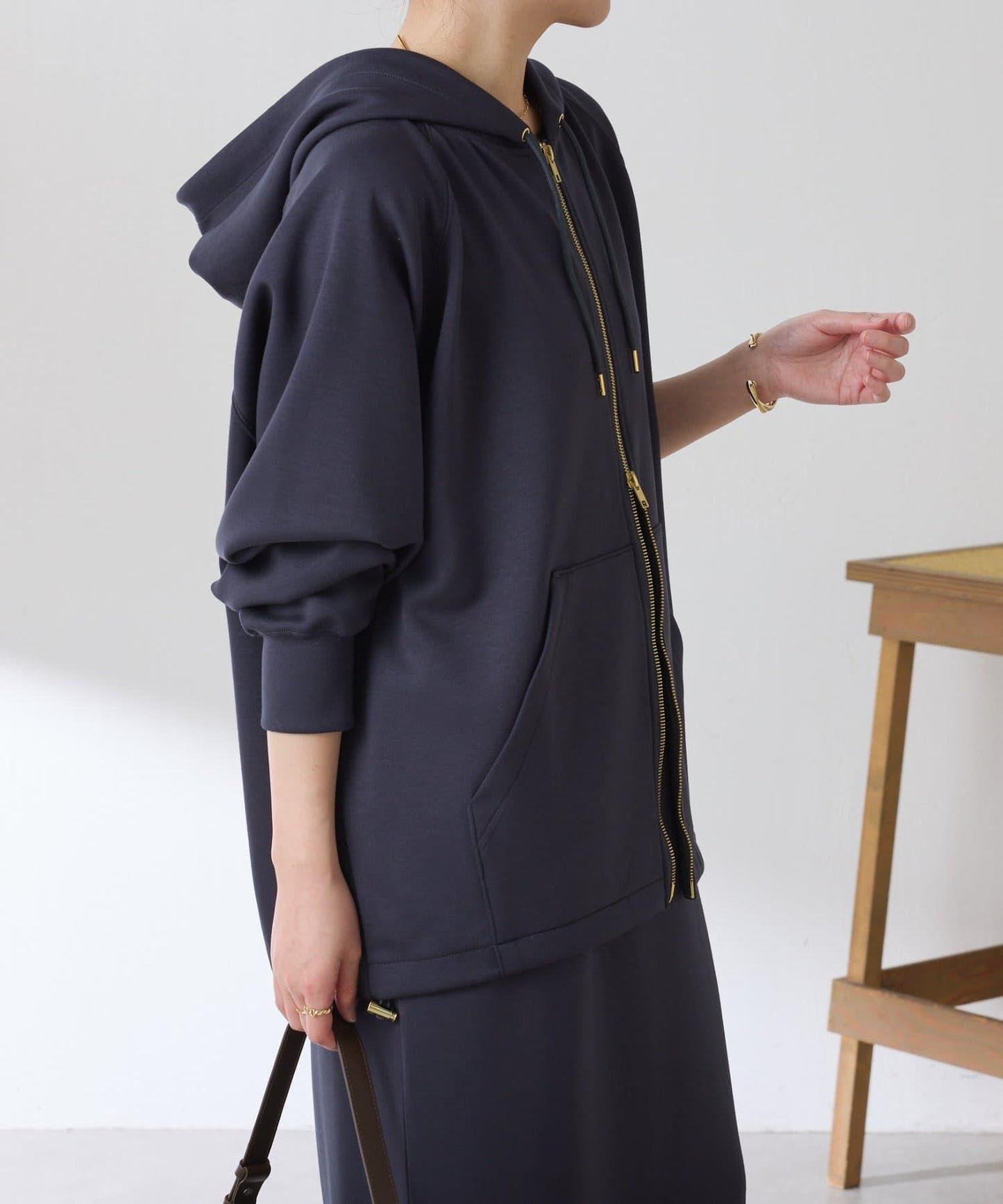 【舒適×優雅】抽繩針織衛衣/套裝