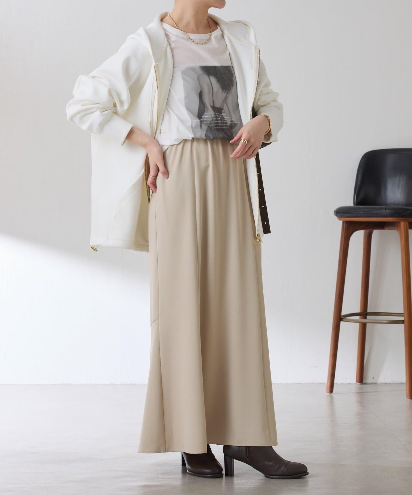 【舒適×優雅】抽繩針織衛衣/套裝