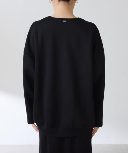 【小臉效果/彈力】V領開口套頭衫/套裝