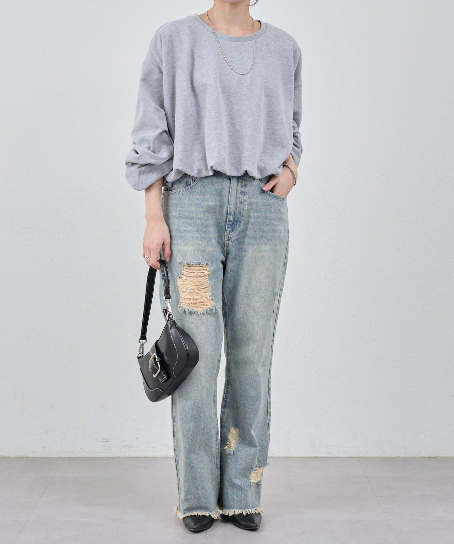 【26SS】泡泡袖衛衣