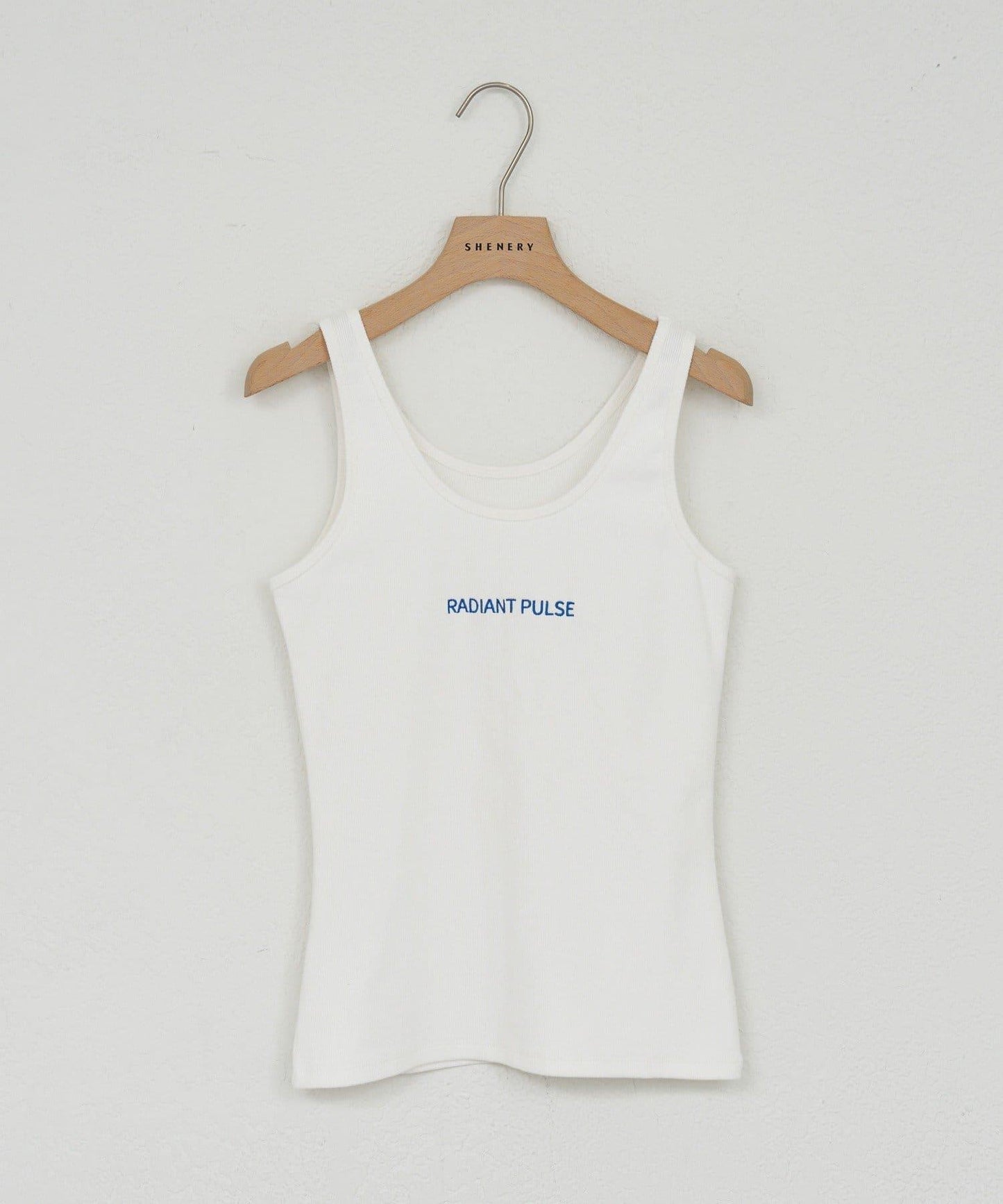 【26SS】刺繡羅紋背心