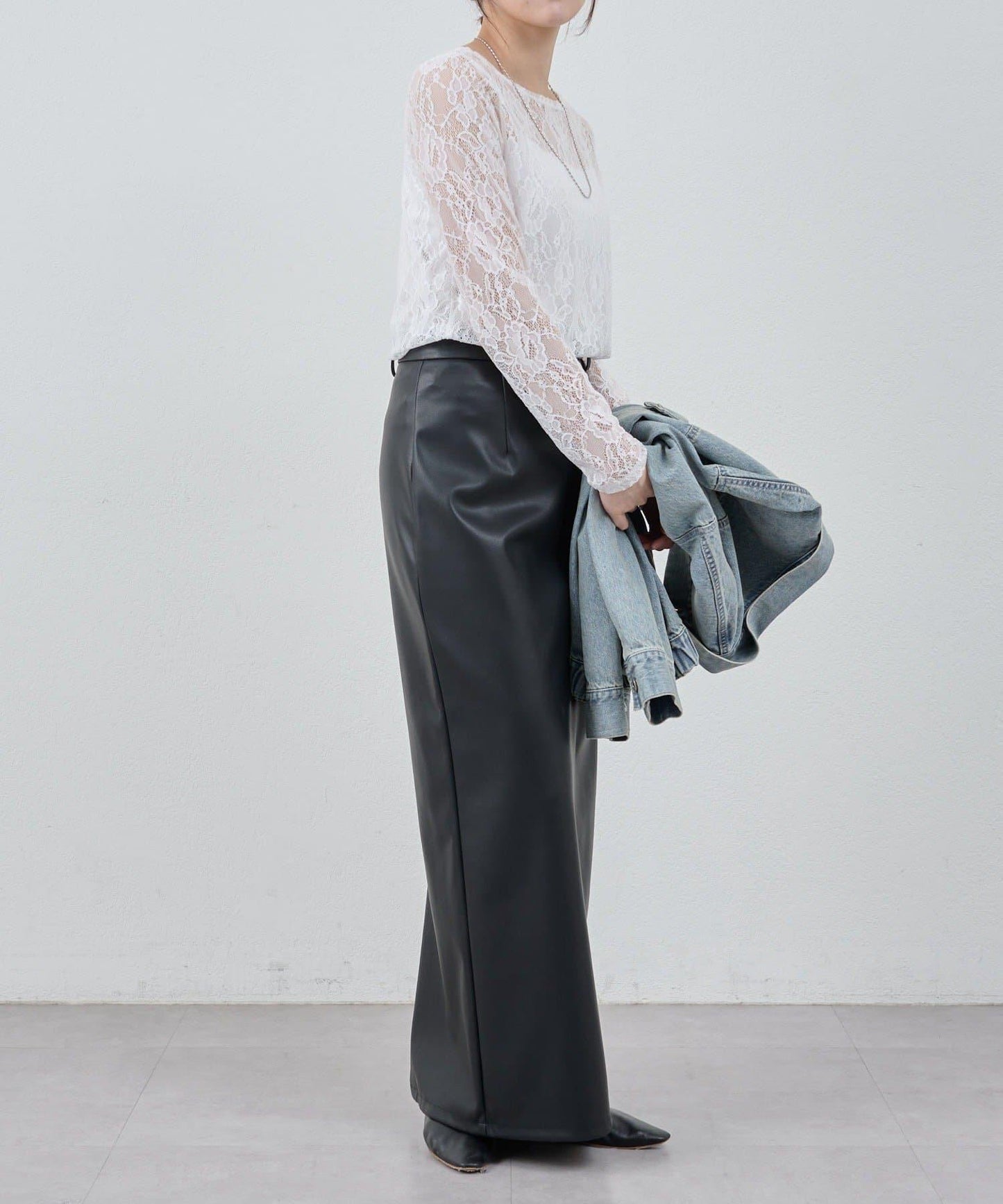 【26SS】蕾絲套頭衫