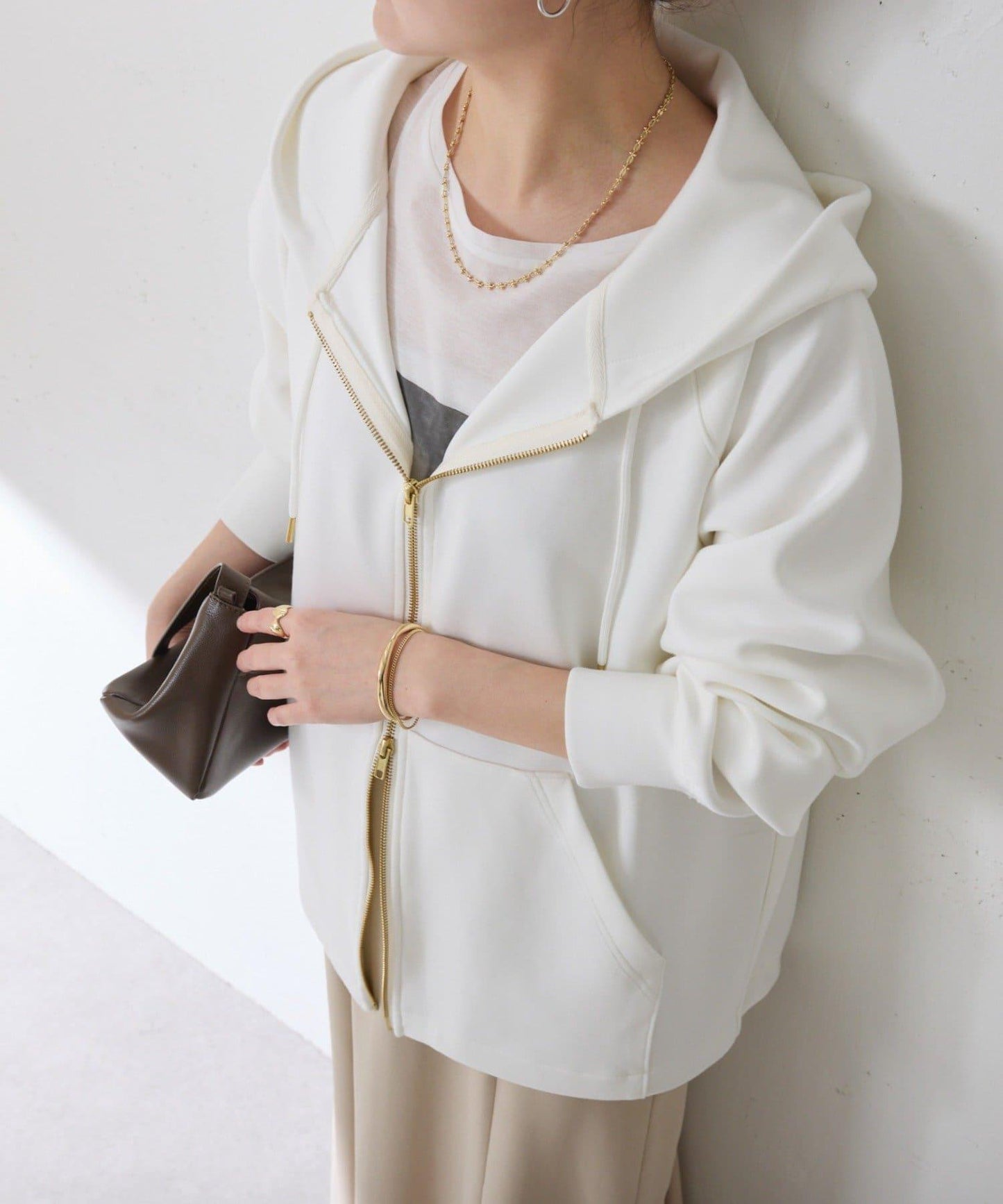 【舒適×優雅】抽繩針織衛衣/套裝