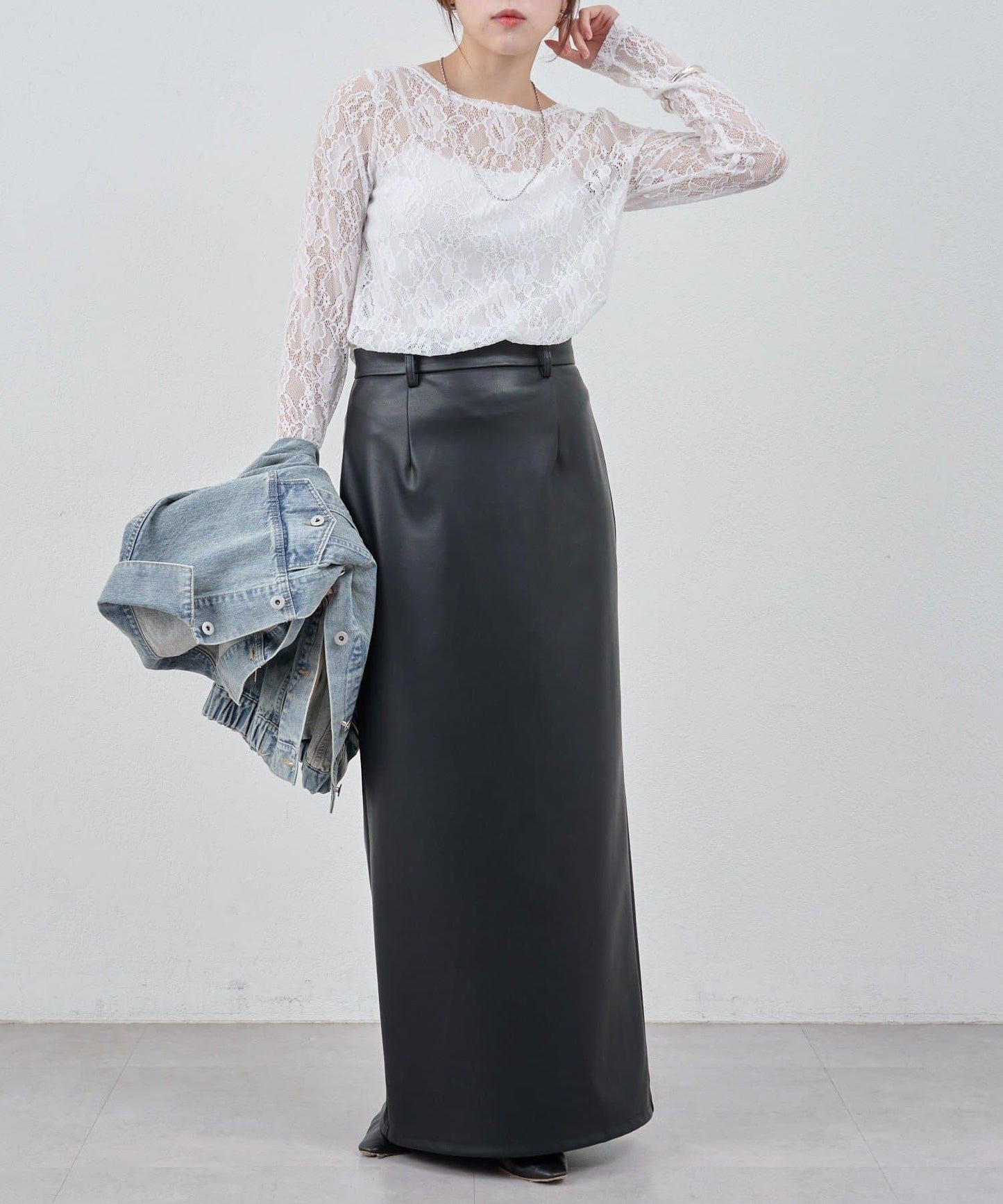 【26SS】蕾絲套頭衫