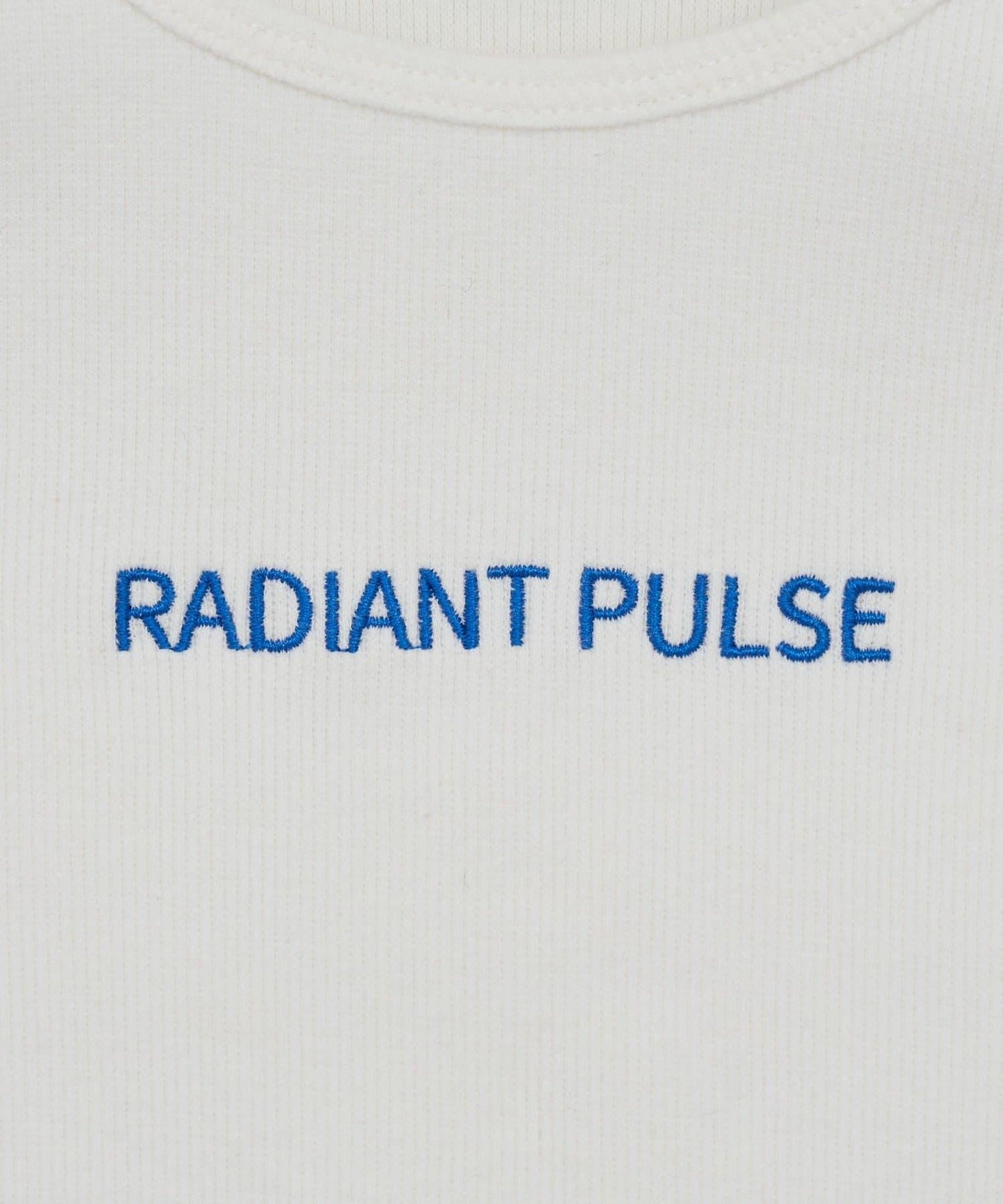 【26SS】刺繡羅紋背心