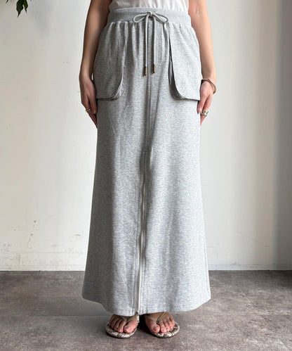 前中拉鍊衛衣裙