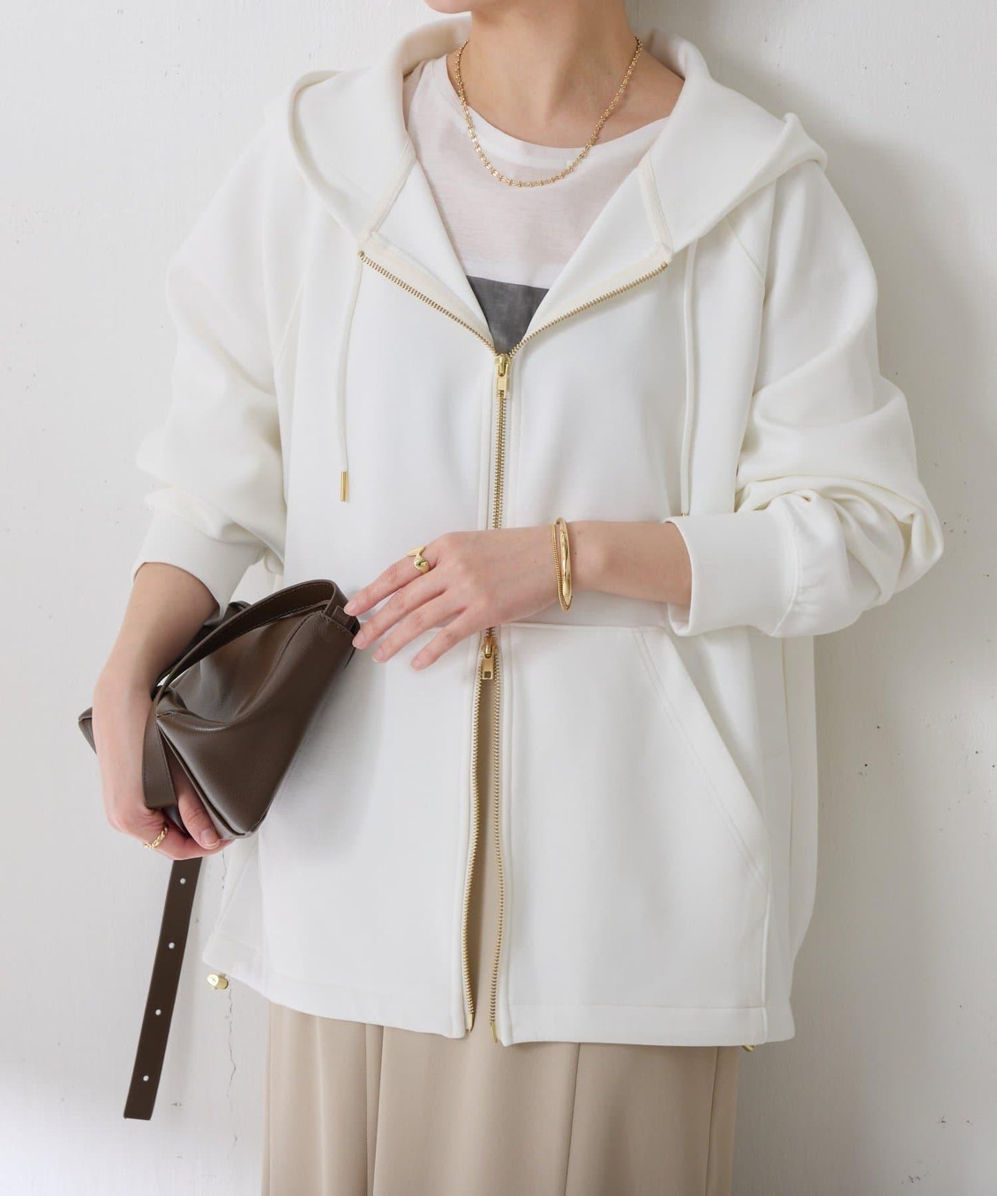 【舒適×優雅】抽繩針織衛衣/套裝