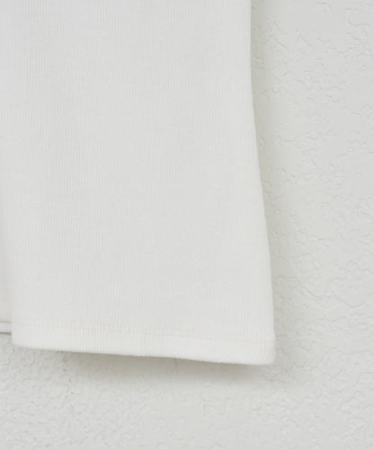 【26SS】刺繡羅紋背心