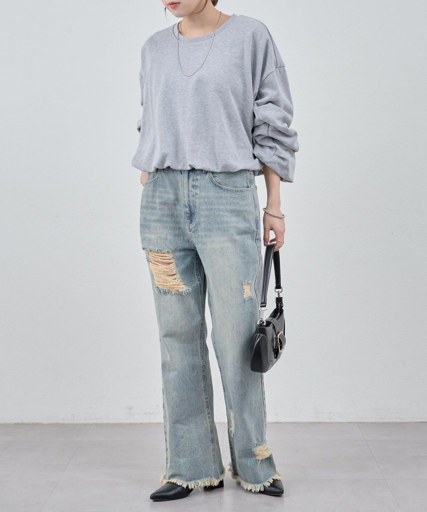 【26SS】泡泡袖衛衣