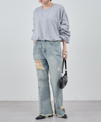 【26SS】泡泡袖衛衣